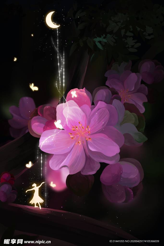 在神游的花