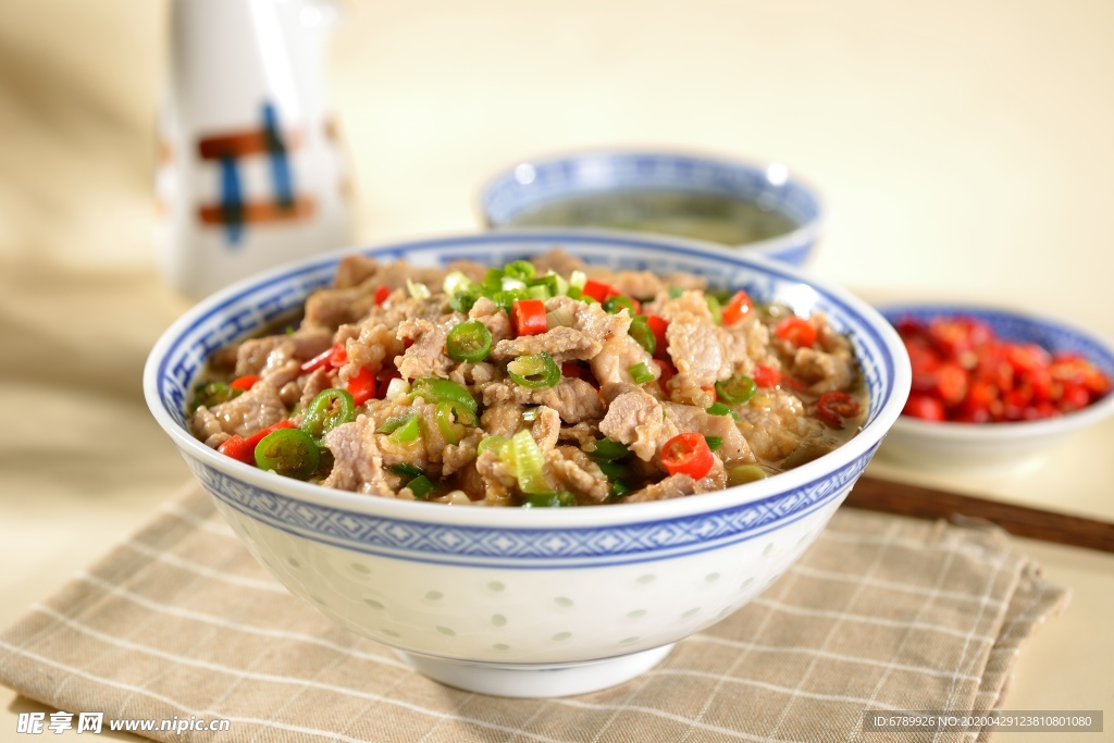 双椒瘦肉汤粉