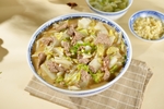 白菜瘦肉汤粉