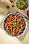 双椒牛肉粉