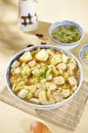 白菜蛋菇鱼丸粉