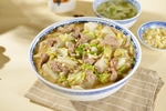 白菜鲜肉汤粉