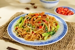 毛肚青菜炒粉