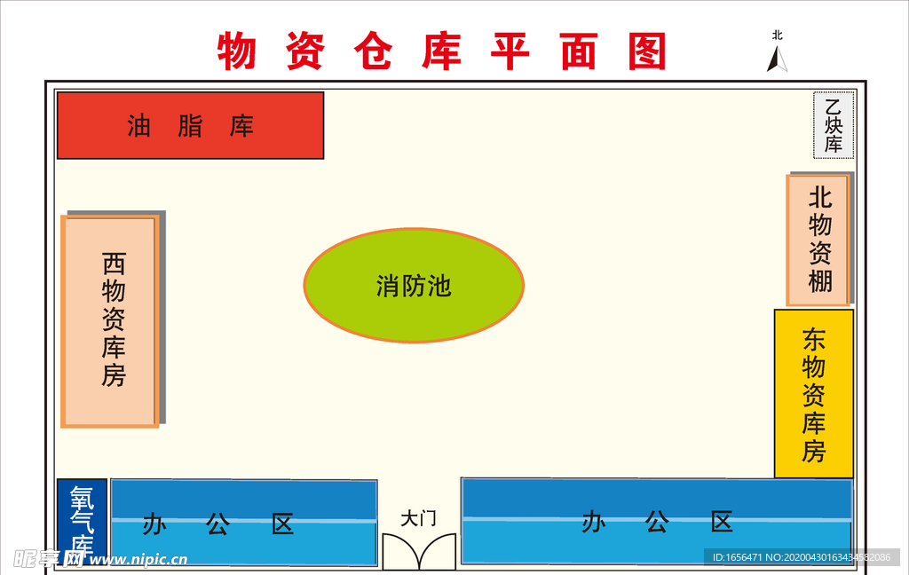 仓库平面图