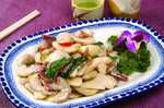 腩肉炒菱角