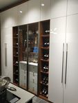 书柜 酒柜 展示柜 烤漆 黑白