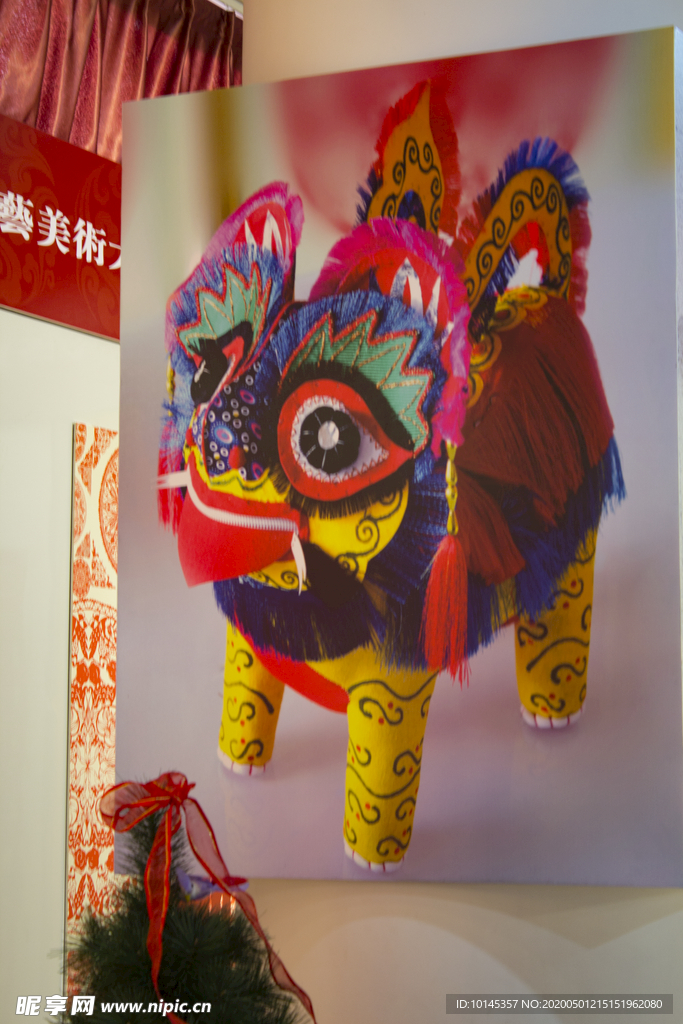 布艺老虎