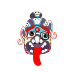 中国风少数民族装饰画合层