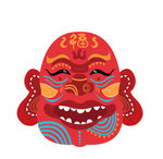 中国风少数民族装饰画合层
