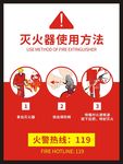 灭火器使用方法