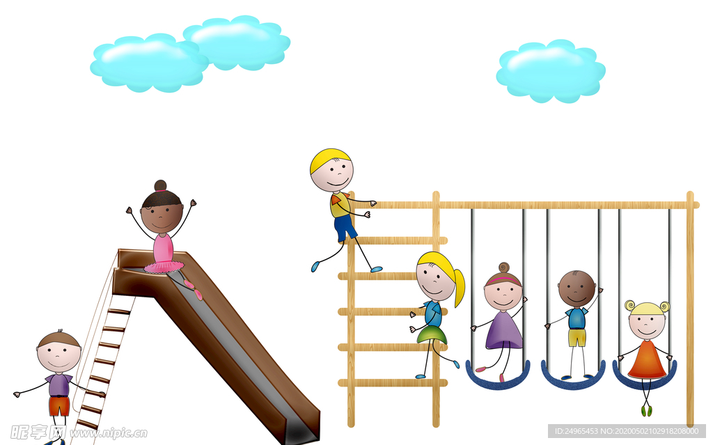 儿童游乐园插图