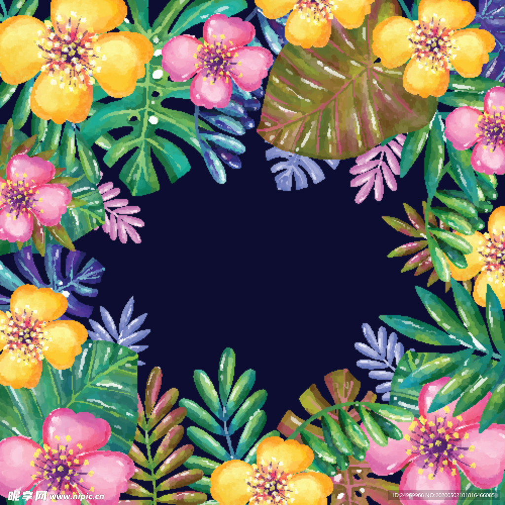 花卉底纹