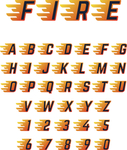 发光字母