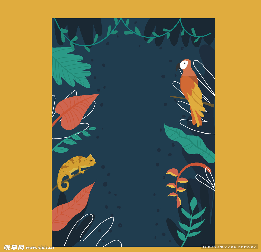 花圈多彩背景