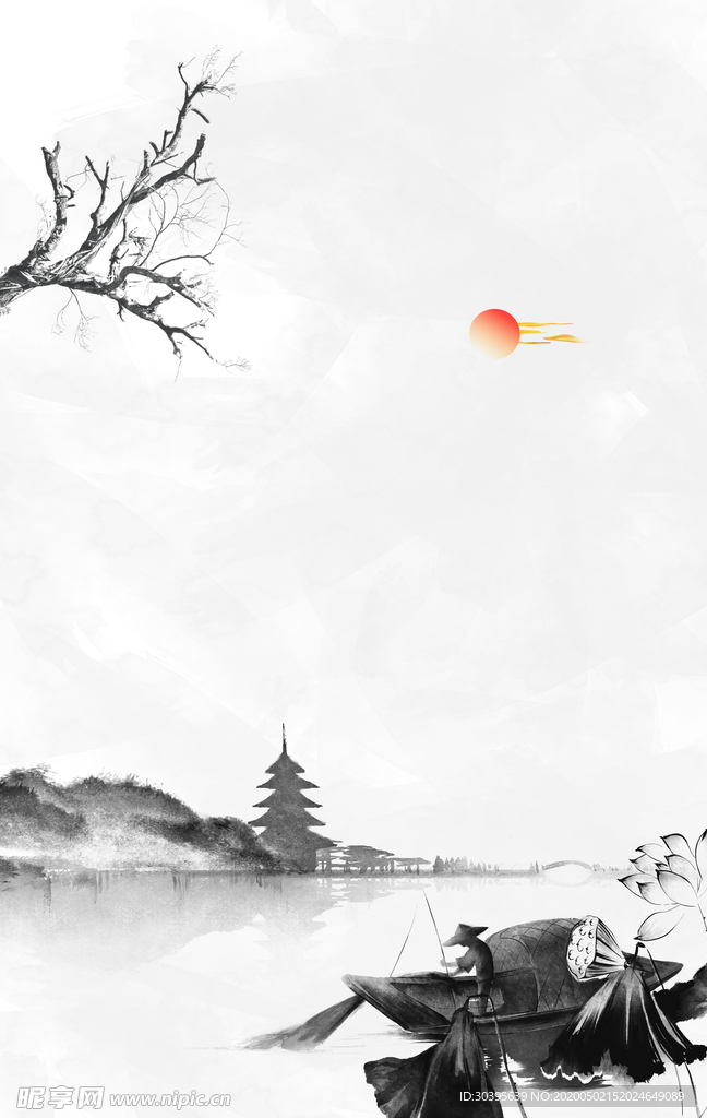 春天海报背景