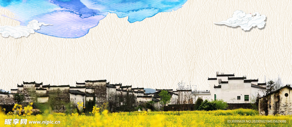 海报背景
