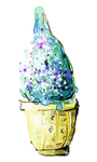 卡通花
