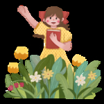 青年节墙画