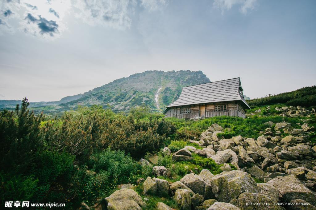 山间小屋