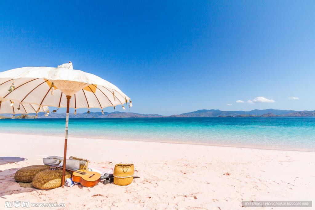 夏日沙滩
