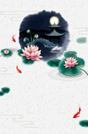 荷花背景