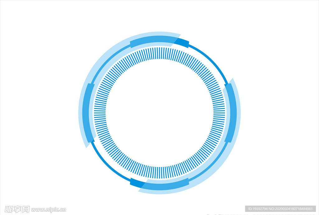 科技光圈矢量素材