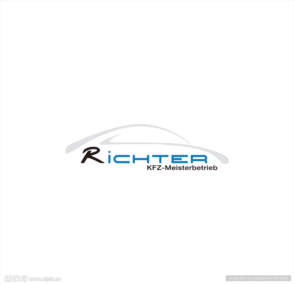 RICHTER logo 矢量