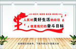 党建 美好生活展板