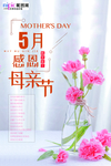 感恩母亲节海报
