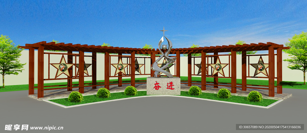 校园长廊