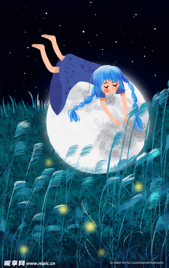 夏天插画