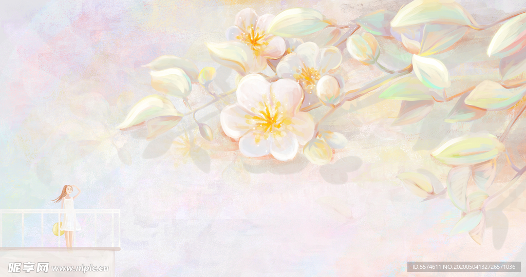 现代背景墙装饰画