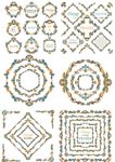 矢量边框花纹