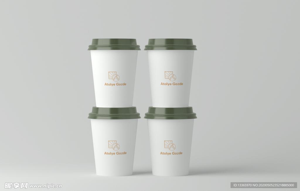 奶茶杯样机