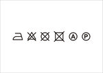 洗涤图标矢量