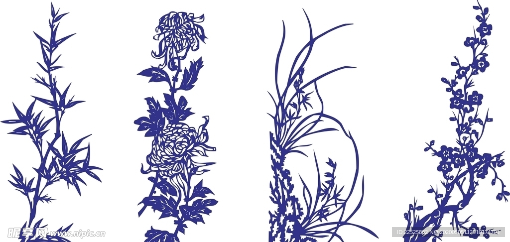 传统花纹矢量文件