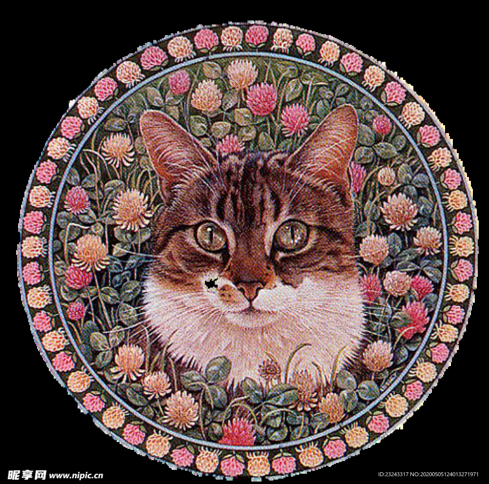 新中式风格家具挂画灯具PSD分