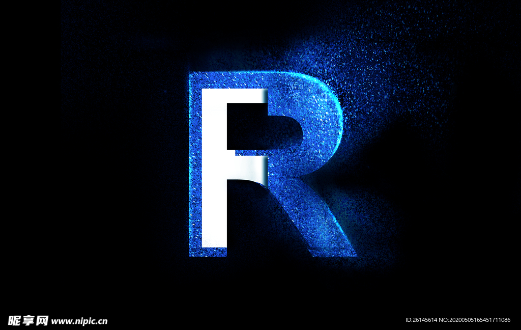 R炫酷字体