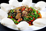 夹饼回锅肉