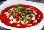 冬菜豆花