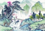 山水画