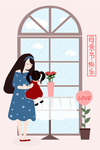 感恩母亲节海报