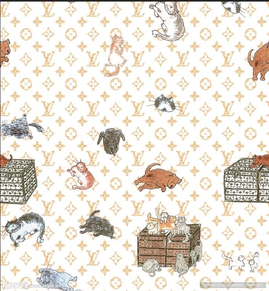 大牌 lv 猫