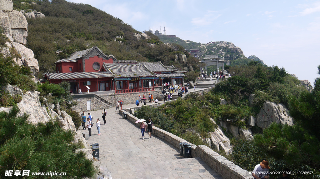 泰山天街 泰山 玉皇顶 风景