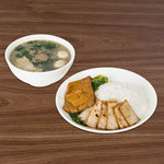 肉卷饭猪杂汤