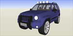 JEEP车模型