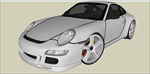 保时捷911小轿车模型