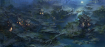 中国风大气插画场景