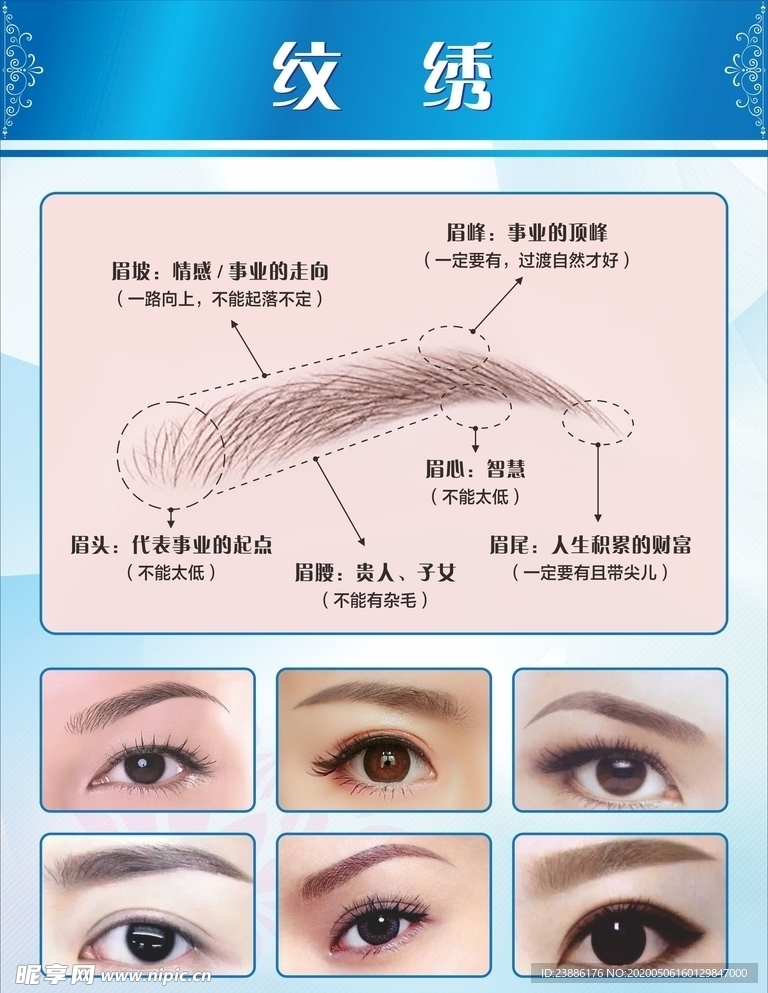 纹绣美容纹眉眼线半永久