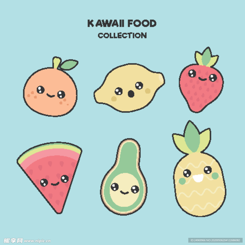 卡通食物